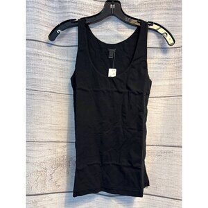 NWT J.Crew Black Tank Top Size XS